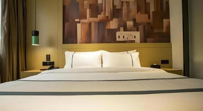 Bed in City Comfort Inn Guangzhou Sun Yat-sen Memorial Hospital Yide Road Metro Station
