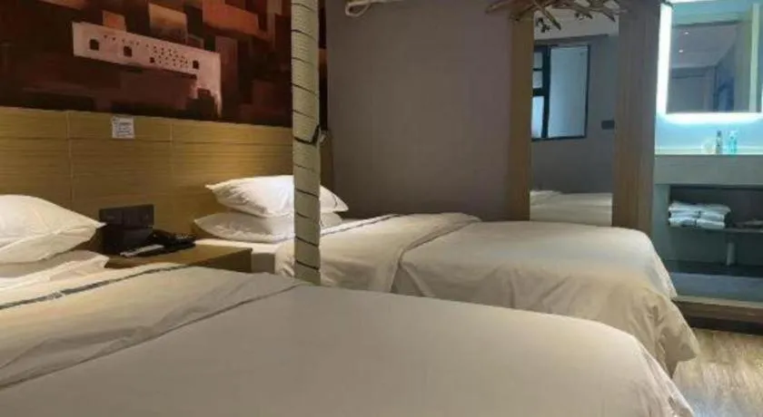Bed in City Comfort Inn Guangzhou Sun Yat-sen Memorial Hospital Yide Road Metro Station