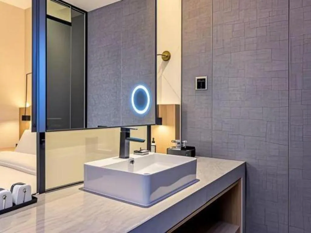 Bed in Borrman Hotel Chongqing Liberation Monument Hongyadong