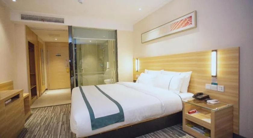 Bed in City Comfort Inn Qichun Experimental Middle School