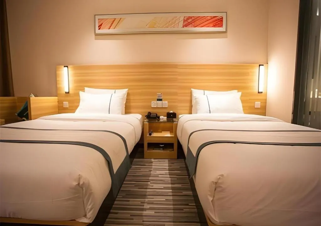 Bed in City Comfort Inn Qichun Experimental Middle School