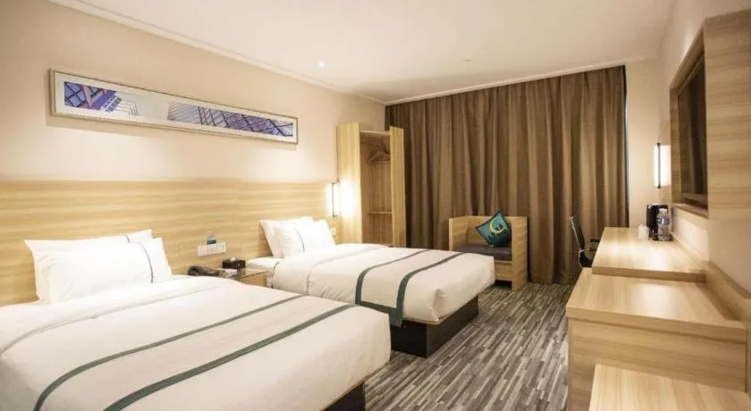 Bed in City Comfort Inn Qichun Experimental Middle School