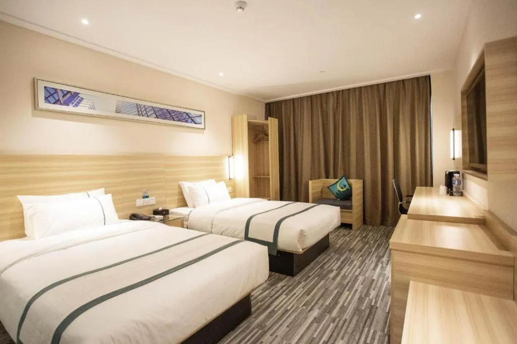 Bed in City Comfort Inn Qichun Experimental Middle School