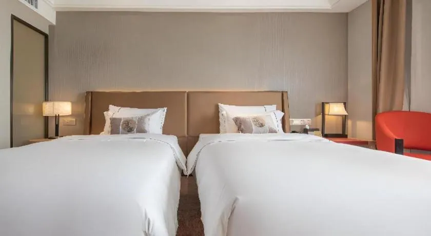 Bed in E-Cheng Hotel Xiaogan Hanchuan Renming Road