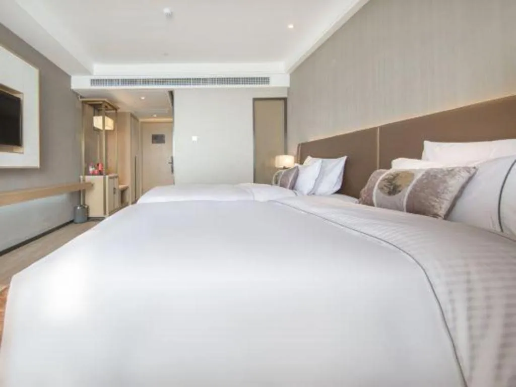 Bed in E-Cheng Hotel Xiaogan Hanchuan Renming Road