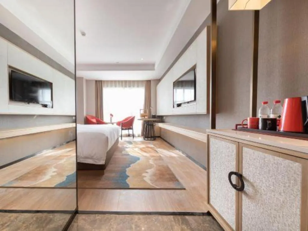 Bed in E-Cheng Hotel Xiaogan Hanchuan Renming Road