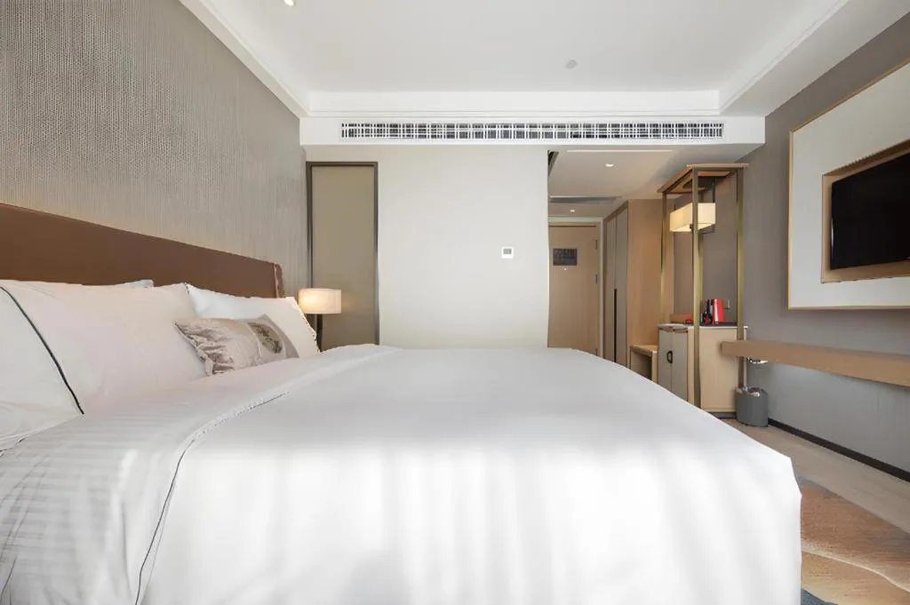 Bed in E-Cheng Hotel Xiaogan Hanchuan Renming Road