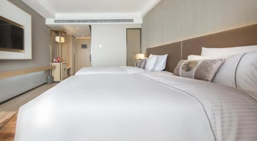 Bed in E-Cheng Hotel Xiaogan Hanchuan Renming Road