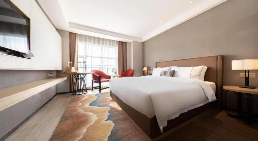 Bed in E-Cheng Hotel Xiaogan Hanchuan Renming Road