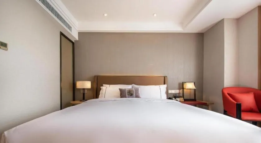 Bed in E-Cheng Hotel Xiaogan Hanchuan Renming Road