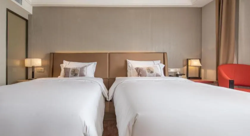 Bed in E-Cheng Hotel Xiaogan Hanchuan Renming Road