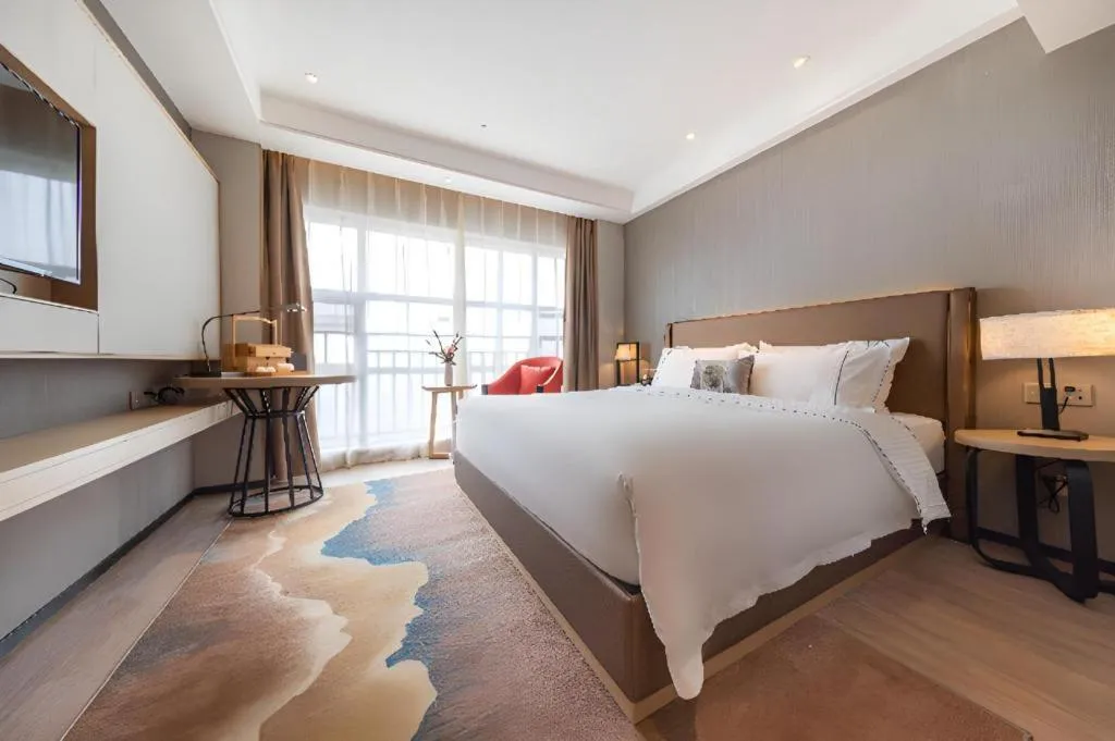 Bed in E-Cheng Hotel Xiaogan Hanchuan Renming Road