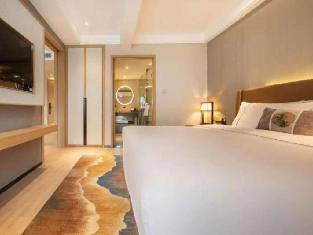 Bed in E-Cheng Hotel Xiaogan Hanchuan Renming Road