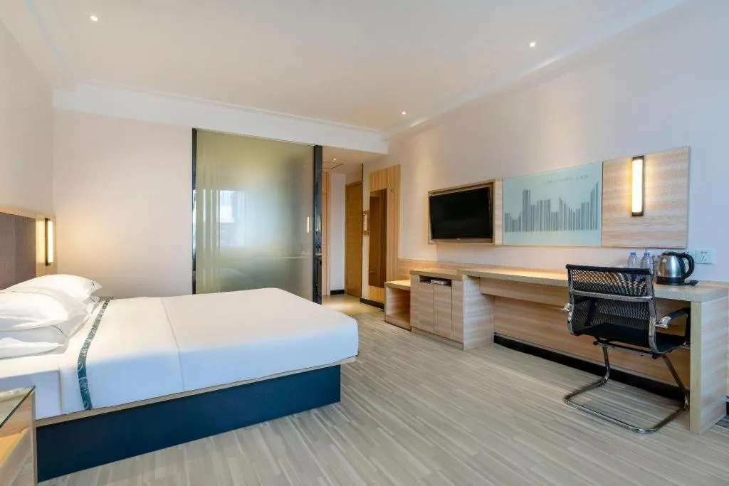 Bed in City Comfort Inn Yangjiang Yangxi Renmin Road Triumph Plaza