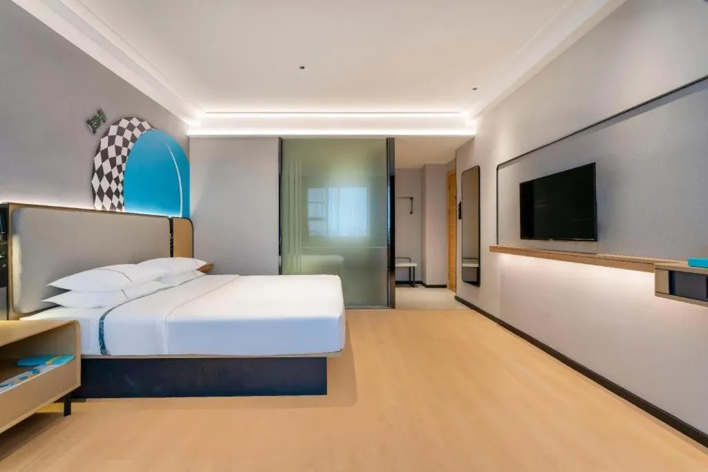 Bed in City Comfort Inn Yangjiang Yangxi Renmin Road Triumph Plaza