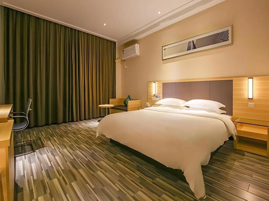 Bed in City Comfort Inn Yangjiang Yangxi Renmin Road Triumph Plaza