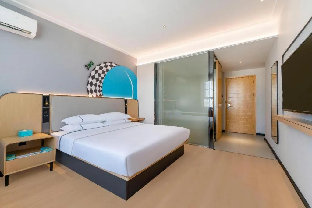 Bed in City Comfort Inn Yangjiang Yangxi Renmin Road Triumph Plaza