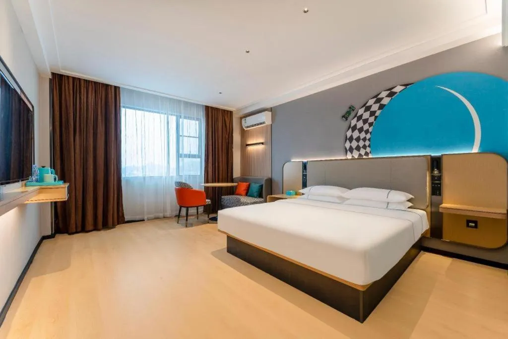 Bed in City Comfort Inn Yangjiang Yangxi Renmin Road Triumph Plaza