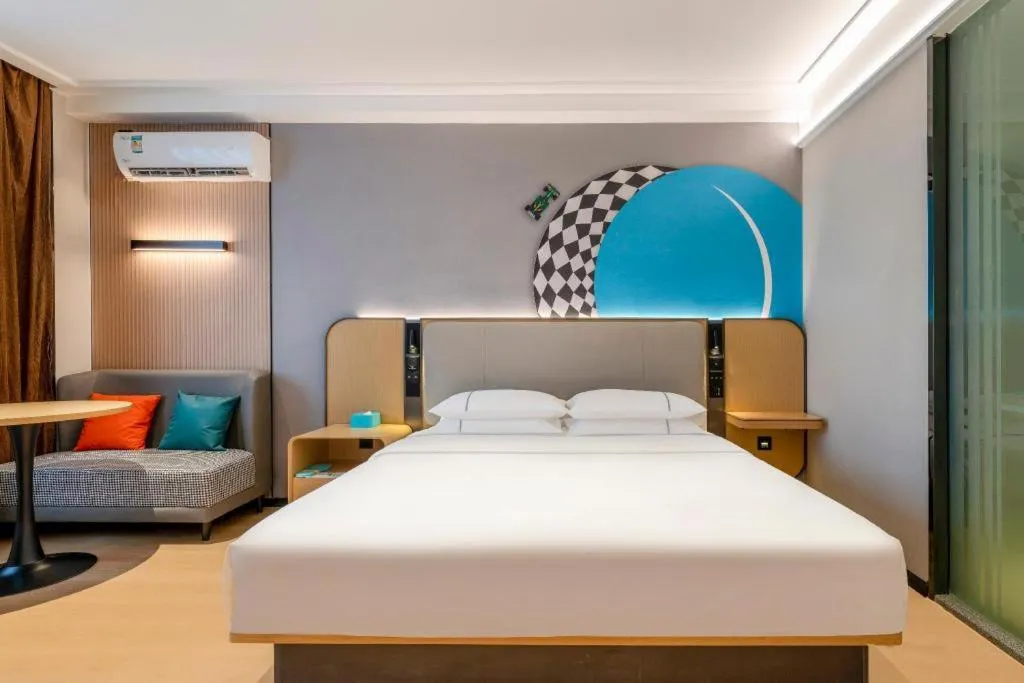 Bed in City Comfort Inn Yangjiang Yangxi Renmin Road Triumph Plaza