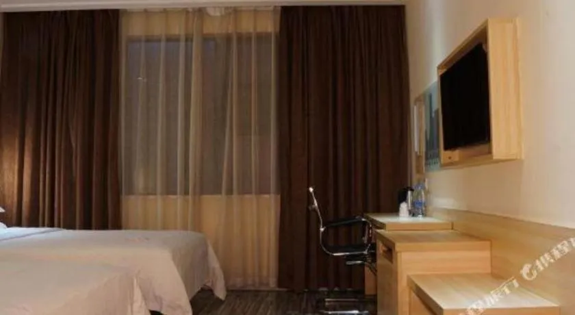 Bed in City Comfort Inn Yangjiang Yangxi Renmin Road Triumph Plaza