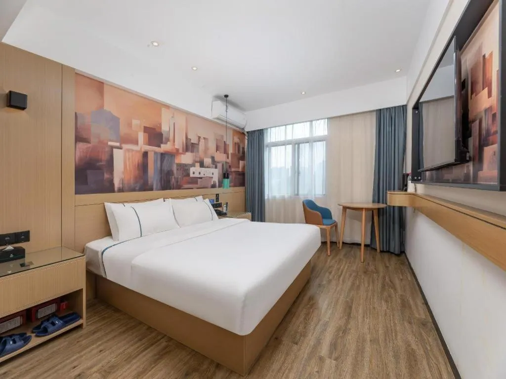 Bed in City Comfort Inn Kunshan Development Zone Penglang Xinxing Middle Road