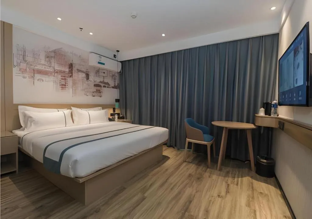 Bed in City Comfort Inn Kunshan Development Zone Penglang Xinxing Middle Road