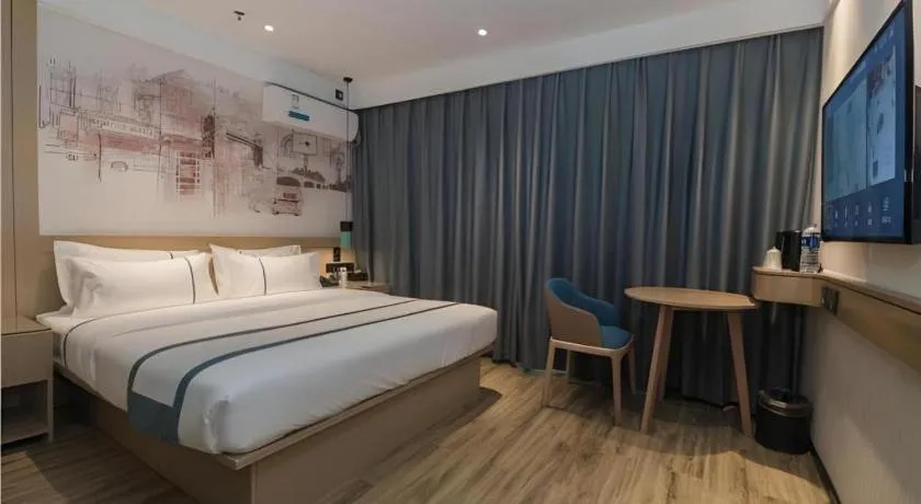 Bed in City Comfort Inn Kunshan Development Zone Penglang Xinxing Middle Road