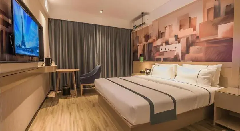 Bed in City Comfort Inn Kunshan Development Zone Penglang Xinxing Middle Road Bed in City Comfort Inn Kunshan Development Zone Penglang Xinxing Middle Road