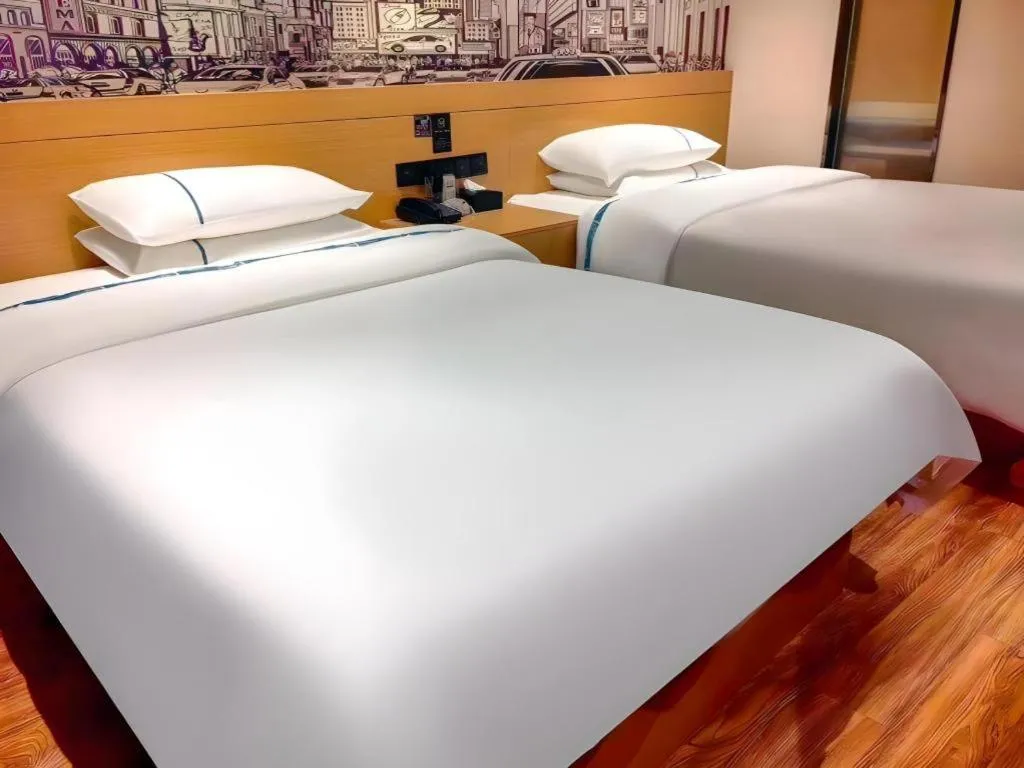 Bed in City Comfort Inn Kunshan Development Zone Penglang Xinxing Middle Road