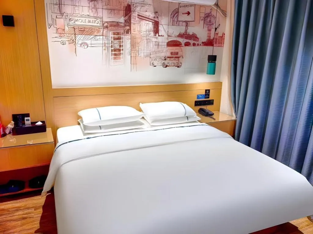 Bed in City Comfort Inn Kunshan Development Zone Penglang Xinxing Middle Road