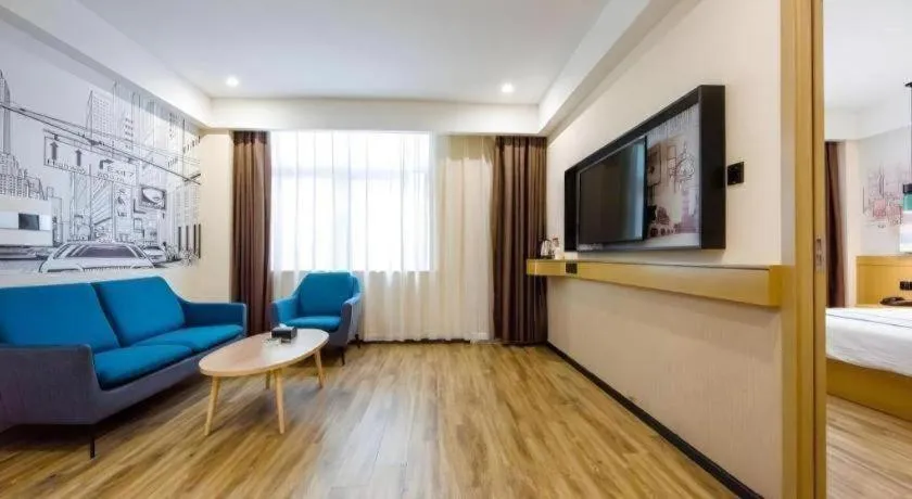 Bed in City Comfort Inn Lhasa Gongga County Gongga Airport