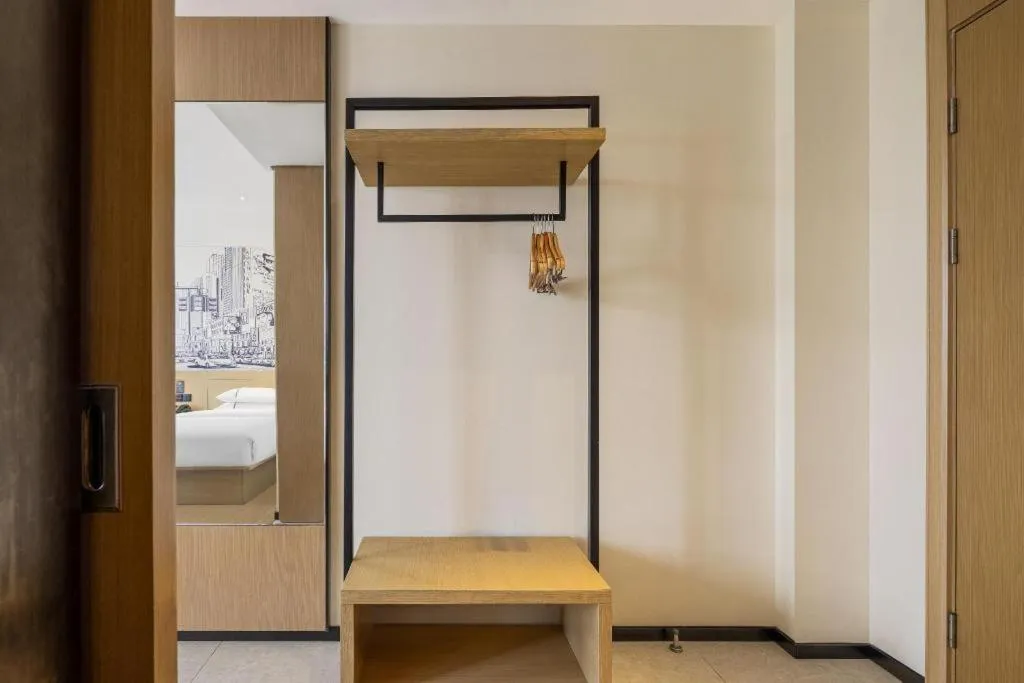 Bed in City Comfort Inn Shiyan High-speed Railway Wanda Plaza