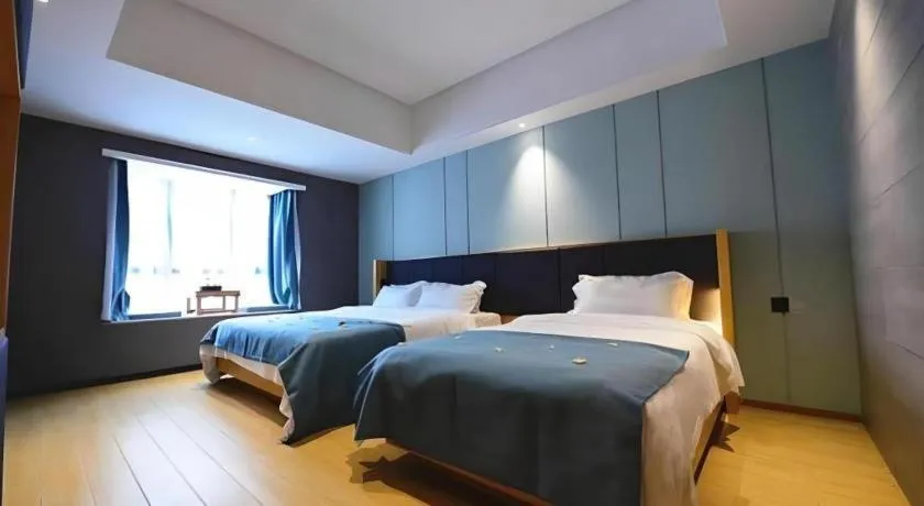 Bed in Immersing Hotels & Resort Yunzhu Meiyuan Wuyishan Impression Dahongpao