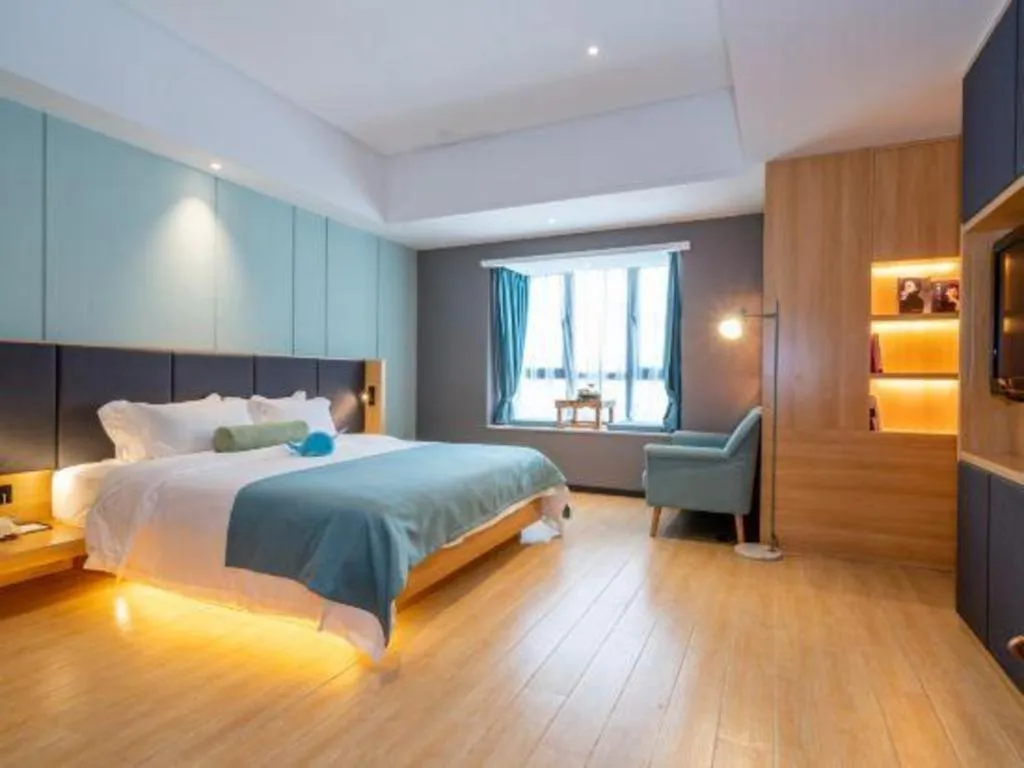 Bed in Immersing Hotels & Resort Yunzhu Meiyuan Wuyishan Impression Dahongpao