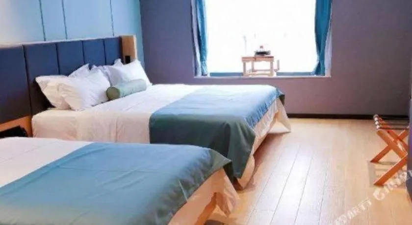 Bed in Immersing Hotels & Resort Yunzhu Meiyuan Wuyishan Impression Dahongpao