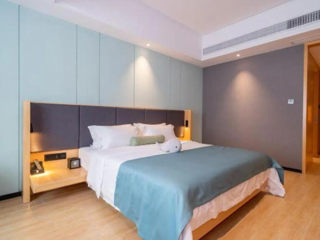 Bed in Immersing Hotels & Resort Yunzhu Meiyuan Wuyishan Impression Dahongpao