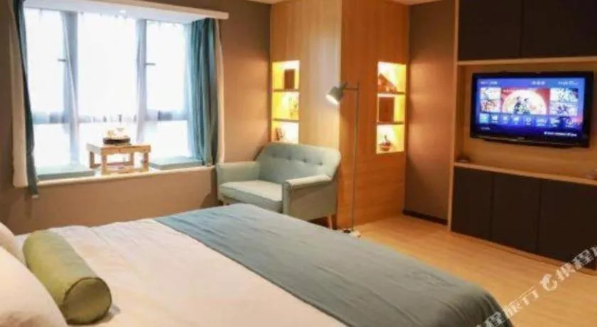 Bed in Immersing Hotels & Resort Yunzhu Meiyuan Wuyishan Impression Dahongpao