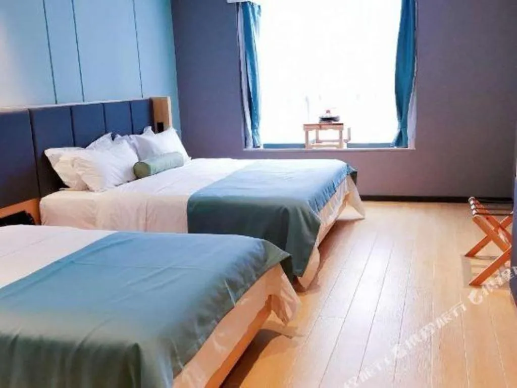 Bed in Immersing Hotels & Resort Yunzhu Meiyuan Wuyishan Impression Dahongpao