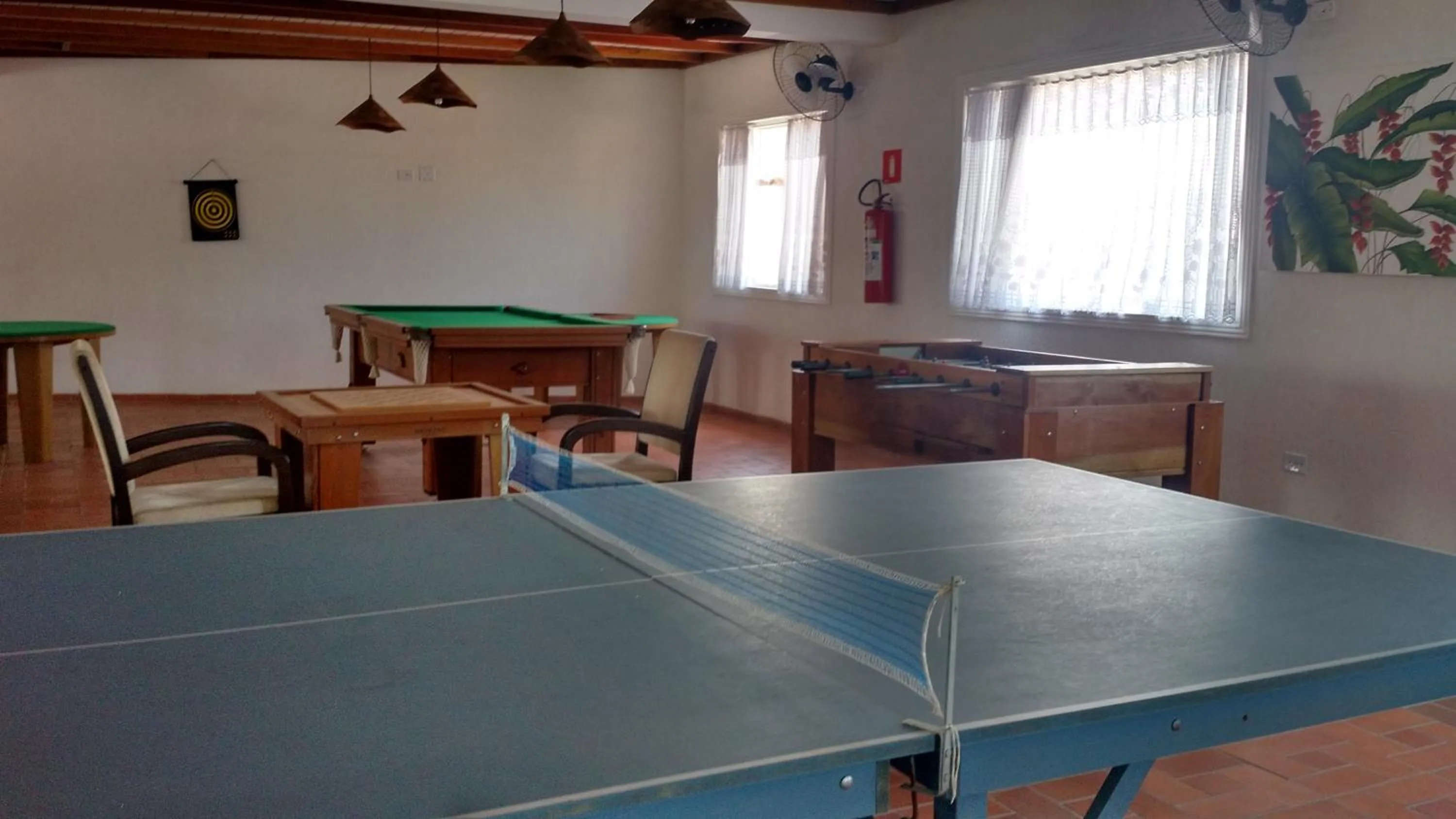 Game Room in Pousada Villa Virgínia Guarujá