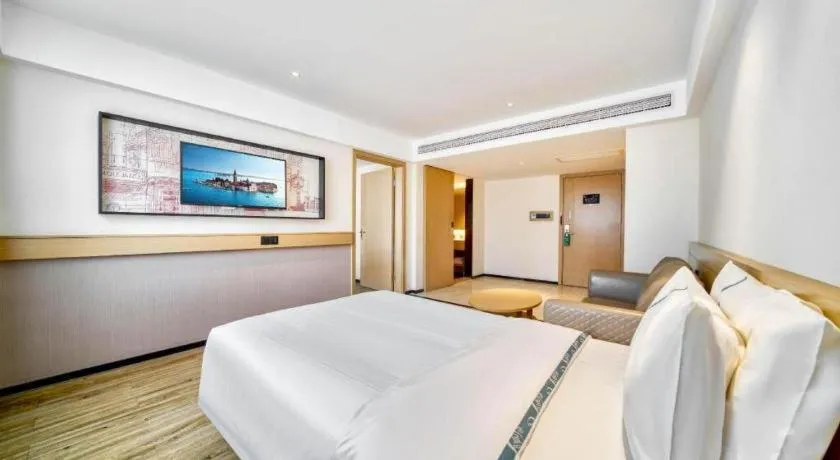 Bed in City Comfort Inn Kunshan High-speed Railway Station Renmin Road