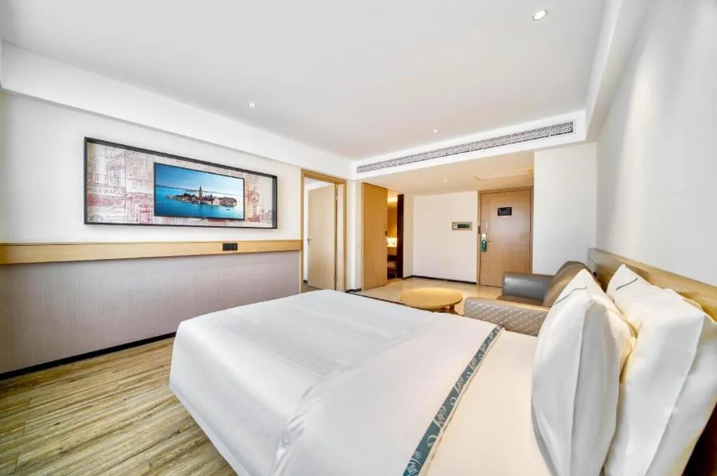 Bed in City Comfort Inn Kunshan High-speed Railway Station Renmin Road