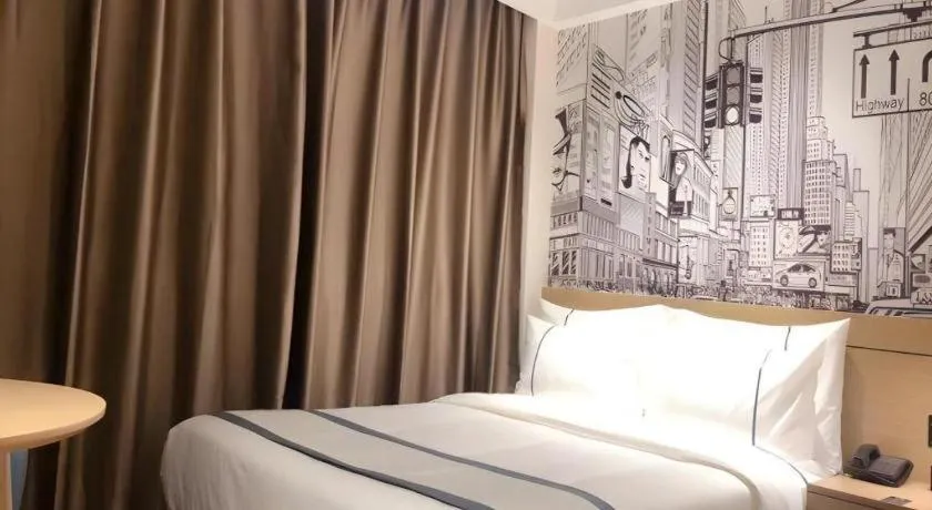 Bed in City Comfort Inn Kunshan High-speed Railway Station Renmin Road