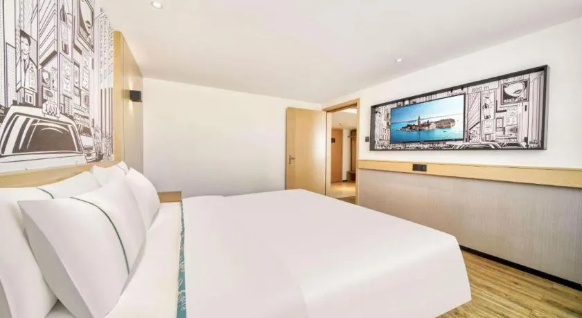 Bed in City Comfort Inn Kunshan High-speed Railway Station Renmin Road