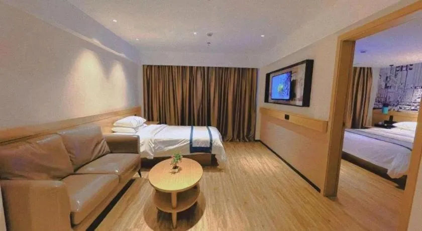 Bed in City Comfort Inn Kunshan High-speed Railway Station Renmin Road