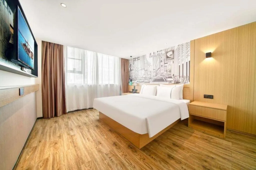 Bed in City Comfort Inn Kunshan High-speed Railway Station Renmin Road
