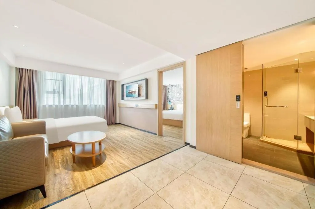 Bed in City Comfort Inn Kunshan High-speed Railway Station Renmin Road