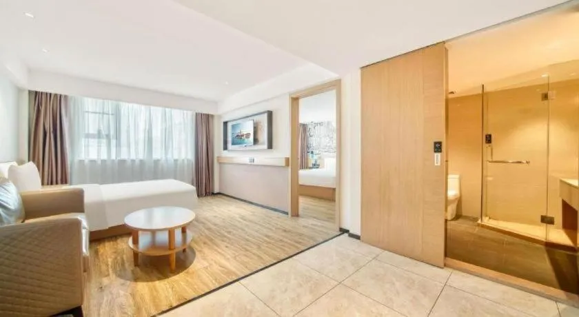 Bed in City Comfort Inn Kunshan High-speed Railway Station Renmin Road