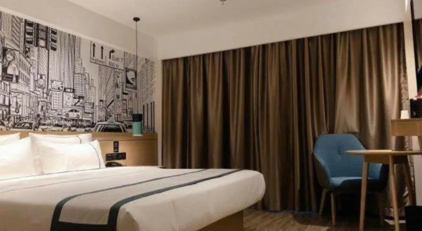 Bed in City Comfort Inn Kunshan High-speed Railway Station Renmin Road