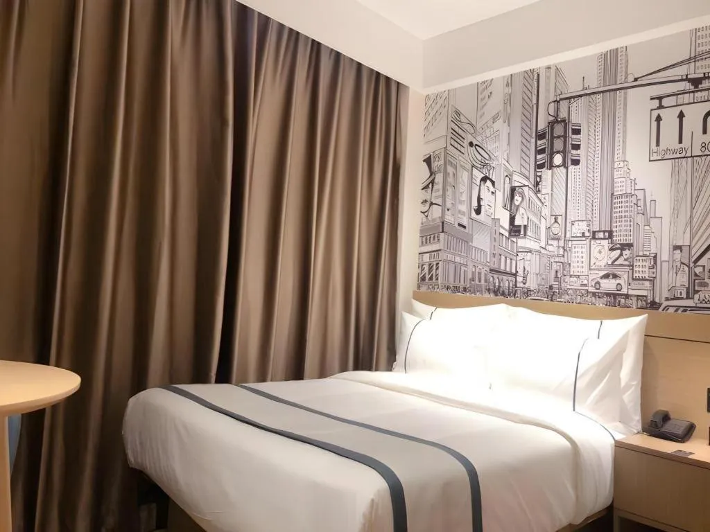 Bed in City Comfort Inn Kunshan High-speed Railway Station Renmin Road