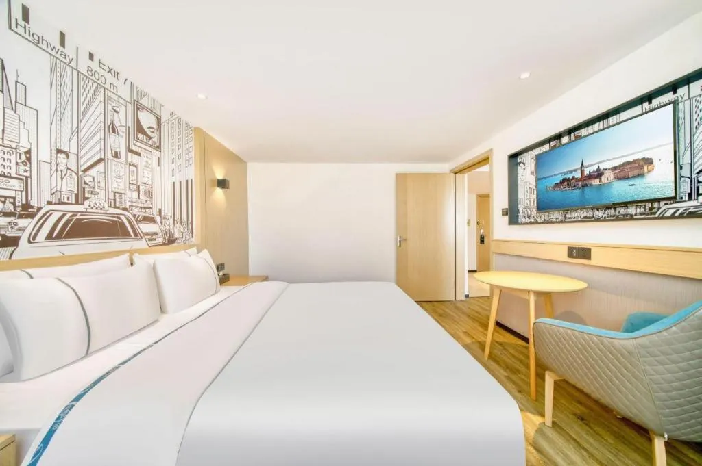 Bed in City Comfort Inn Kunshan High-speed Railway Station Renmin Road